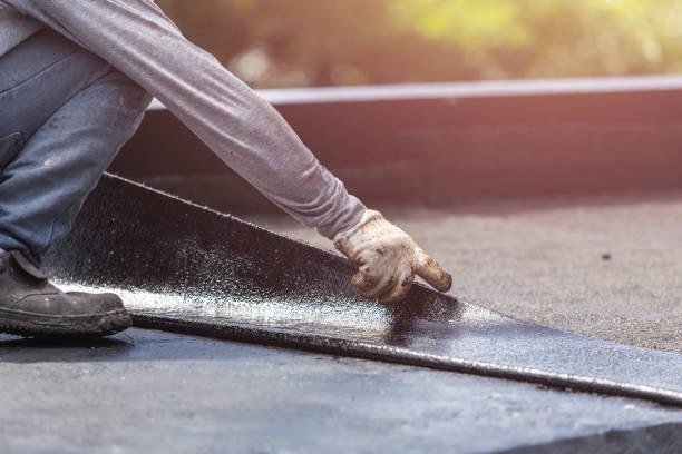 Professional Emergency Waterproofing technician working in Donaldson, IN